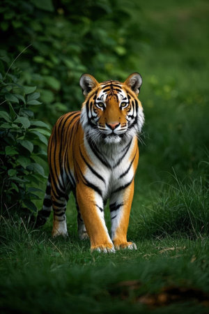 Amur Tiger (Panthera tigris altaica)の素材