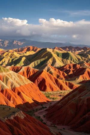Zabriskie Point, Death Valley National Park, California, USAの素材