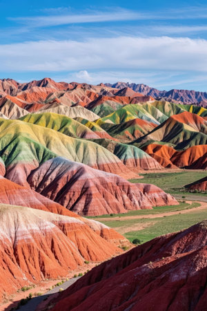 Zabriskie Point, Death Valley National Park, California, USAの素材