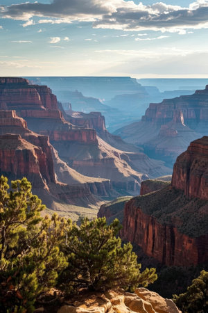 Grand Canyon National Park in Arizona, United States. Famous landmark.の素材