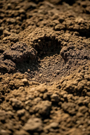 Soil texture background. Soil texture background. Soil texture background.の素材