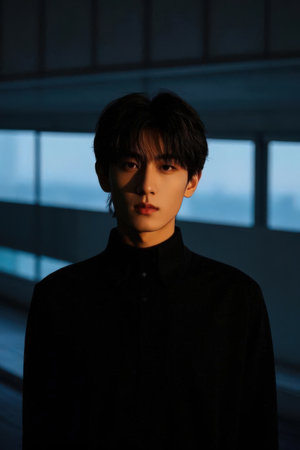 A model walks the runway at the Michael Kors Collection Fall 2015 Runway Show during Mercedes-Benz Fashion Week in NYC.の素材