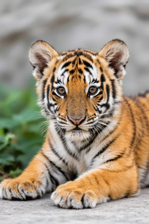 Siberian Tiger (Panthera tigris altaica)の素材