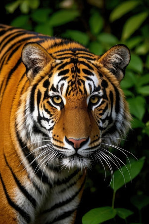 Sumatran tiger, Panthera tigris altaicaの素材