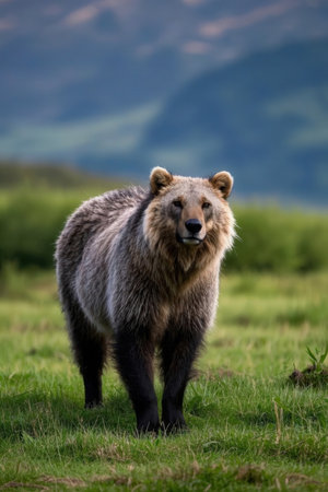 Grizzly Bear (Ursus arctos)の素材