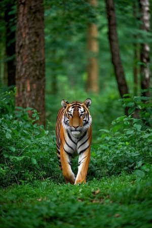 Siberian Tiger (Panthera tigris altaica)の素材