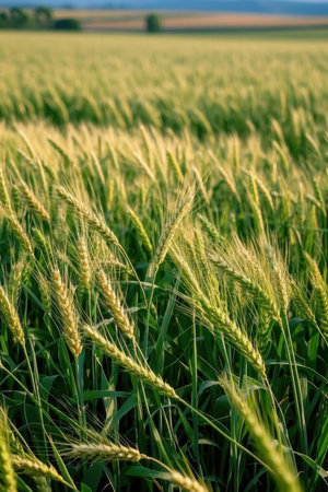Beautiful winter landscape with frozen lake in the countryside. Toned.の素材