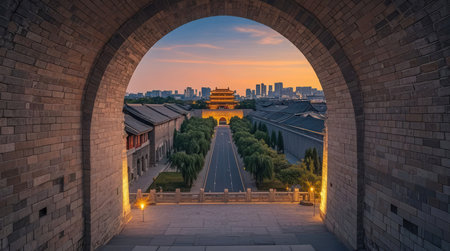 The Forbidden City in Beijing, Chinaの素材