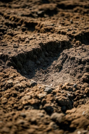 Soil texture background. Soil texture background.の素材