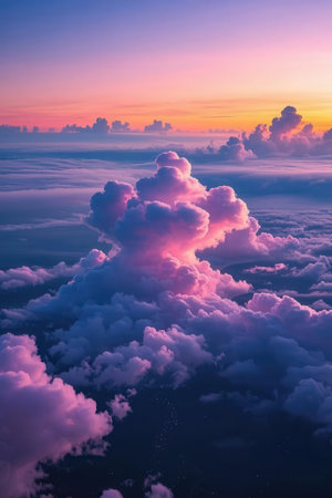 Tea Plantation in the morning, Chiang Rai Province, Thailandの素材