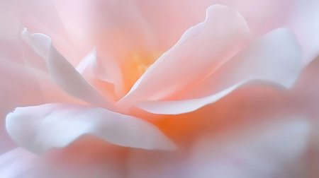 close up of rose petals in soft color and blur style for backgroundの素材