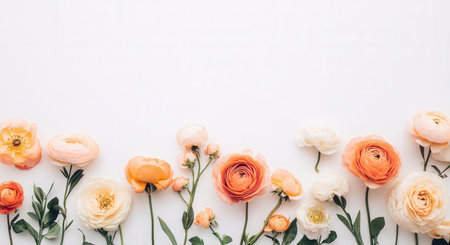 Pink floral arrangement with various flowersの素材