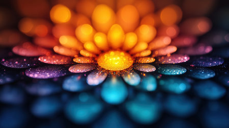 Colorful floral arrangement with vibrant petalsの素材