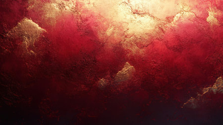 abstract red grunge textured background with some stains on itの素材