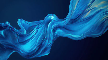 Abstract blue background. 3d rendering, 3d illustration.の素材