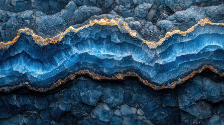 Blue stone texture background. Abstract pattern and texture for design and decoration.の素材