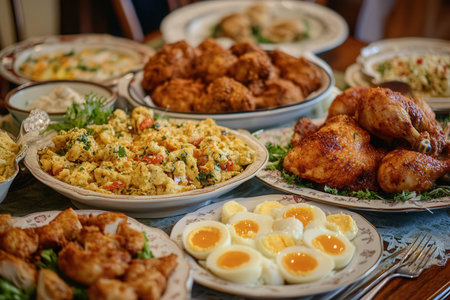 Beautiful landscape of green hills and meadow in Tuscany, Italyの素材