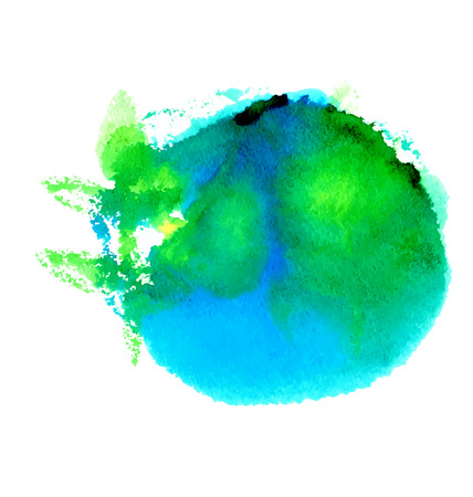 Vector abstract watercolor background. Watercolor background for textures and backgrounds. Hand drawn watercolor backdropのイラスト素材