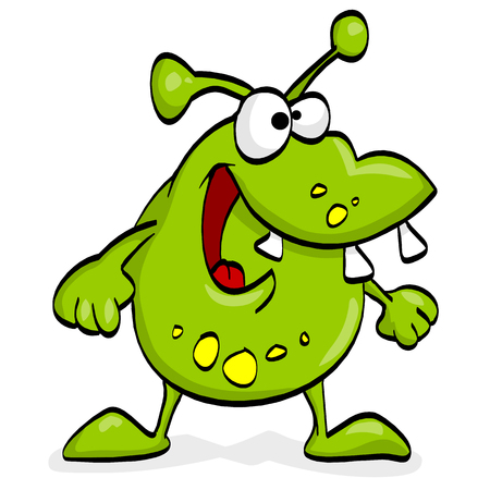 Green Alienのイラスト素材