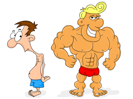 Bodybuilderのイラスト素材