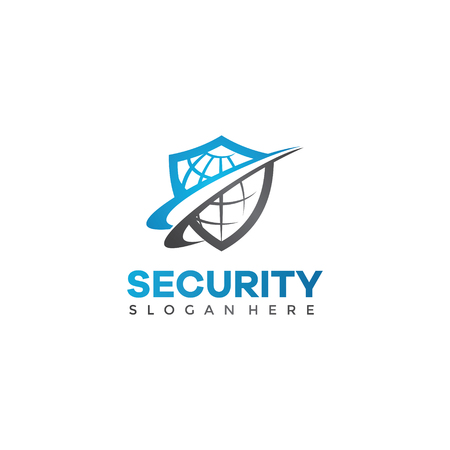 Apps Security logo Template. Vector eps.10のイラスト素材