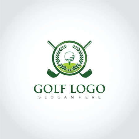 Golf Club symbol design. Vector Illustration.のイラスト素材