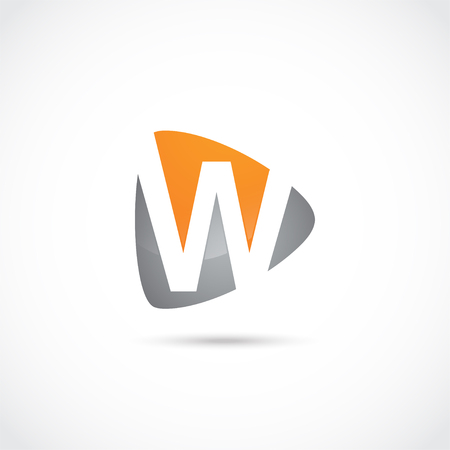 Abstract Letter Logo, Initial Company. modern logo designのイラスト素材