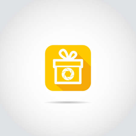 Photo booth icon design. Vector illustration eps.10のイラスト素材