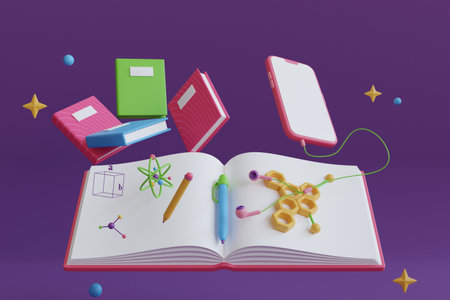 3D Bookの写真素材