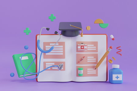 3D Medical Educationの写真素材