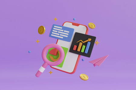 3D Analysisの写真素材