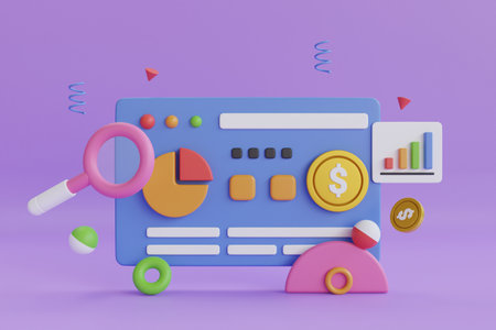 3D Analysisの写真素材