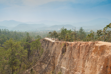 Pai Canyon in Thailandの写真素材
