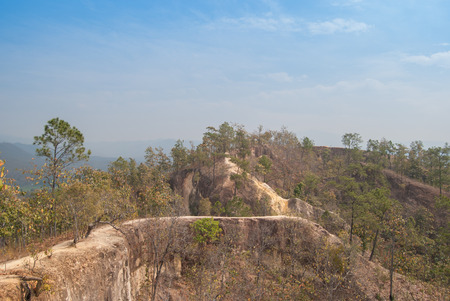 Pai Canyon in Thailandの写真素材