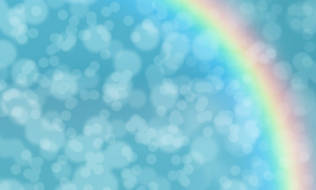 Bokeh abstract rainbow colorful background,illustrationの写真素材