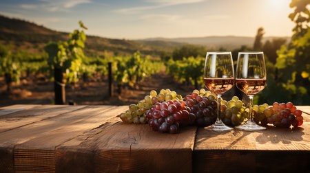 Wine tasting in Chianti region, Tuscany, Italyの素材