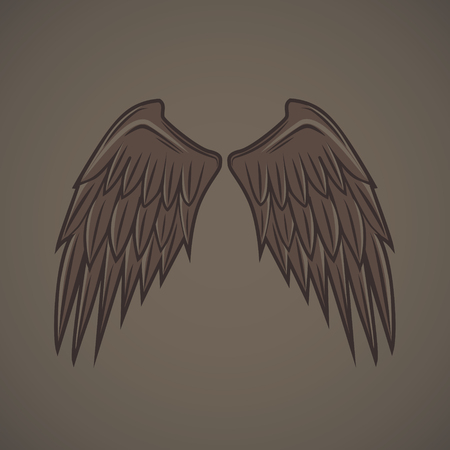 Wings vectorのイラスト素材