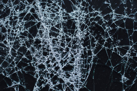 Cracked Touch Screen Phone, background, texture