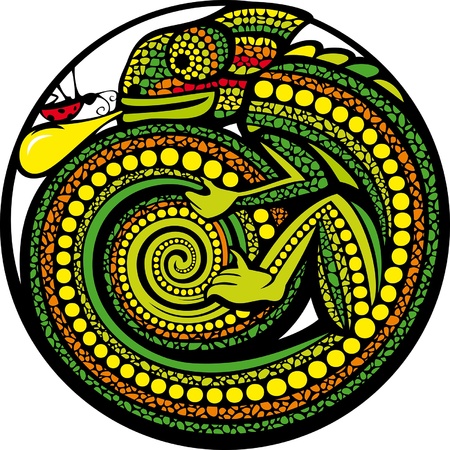 Never give up! Ladybug VS Chameleon.のイラスト素材