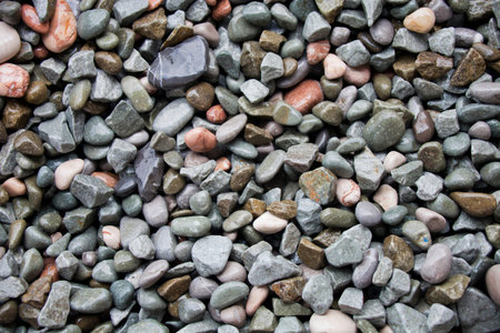 Stones pebble nature abstract background. Beach rocks