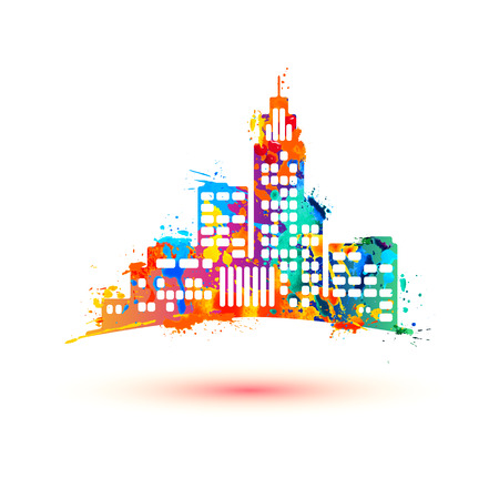 City icon vector illustration.のイラスト素材