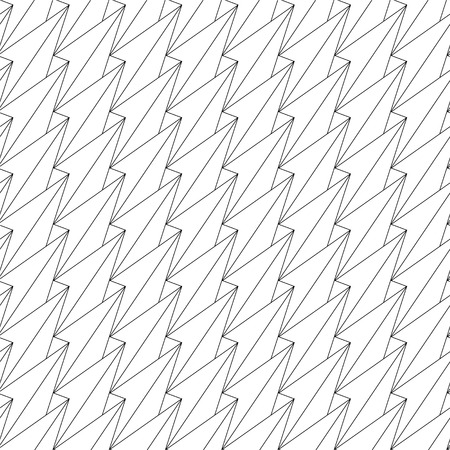 Vector abstract seamless pattern of linear triangular backgroundのイラスト素材