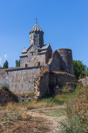 Old christianity Tatev monastery. Armenia.