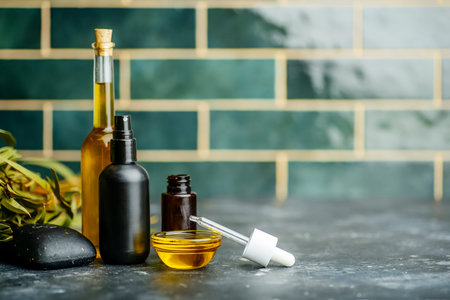 Eucalyptus oil cosmetics. Eucalyptus leaves, oil and extract for cosmetics and aromatherapy spa...