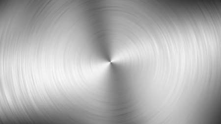 Steel background. Silver metal texture surface. Clean aluminium plate with industrial pattern.の写真素材