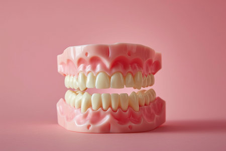 False teeth and jawの素材