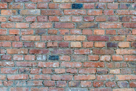 Old brick wall. Grunge brickwork background