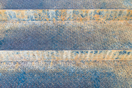 Rust metal diamond surface background.の写真素材