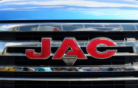 Shanghai, China - May 15, 2024: Jac car. Chinese Jac automobile industry.