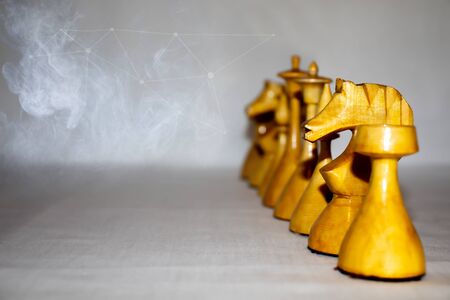 chess gameの写真素材